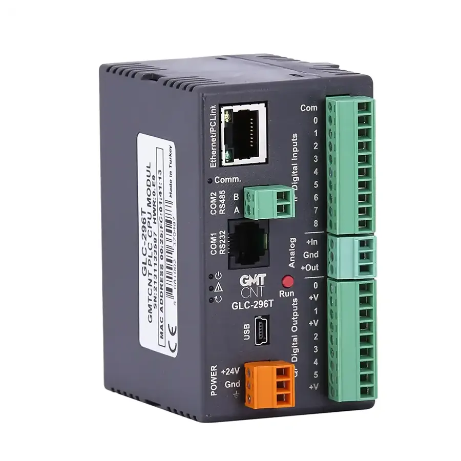 GLC-296T Yerli Üretim PLC CPU Modülü - Görsel 2