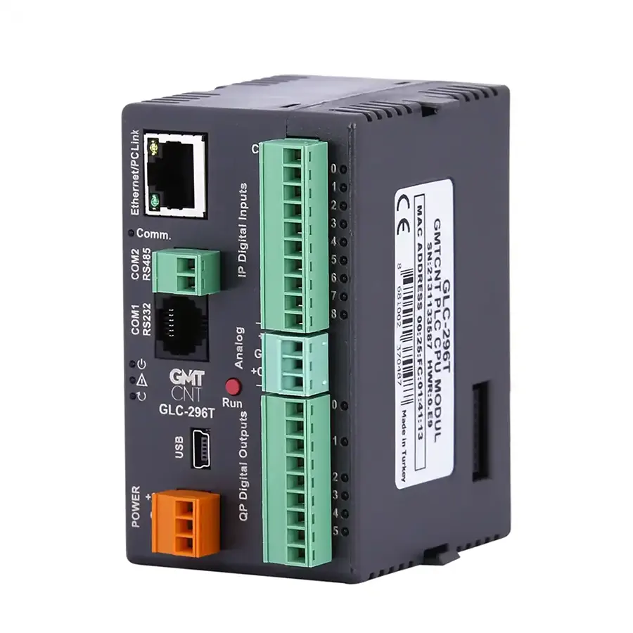 GLC-296T Yerli Üretim PLC CPU Modülü - Görsel 3
