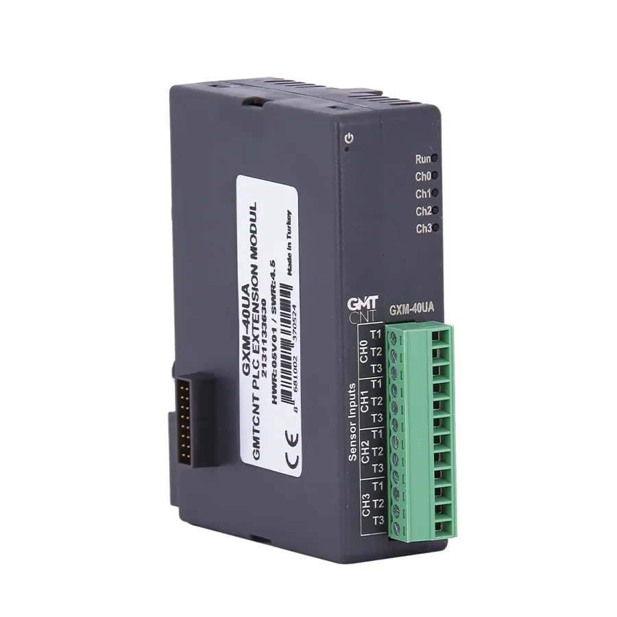 GMTCNT GXM-40UA 4 Kanal Universal Girişli Sıcaklık PLC Modülü